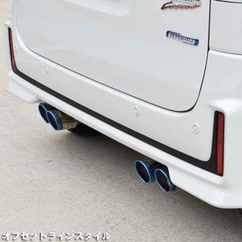 □ロッソモデロ マフラー スペーシアカスタム ギア MK53S ハイブリッド