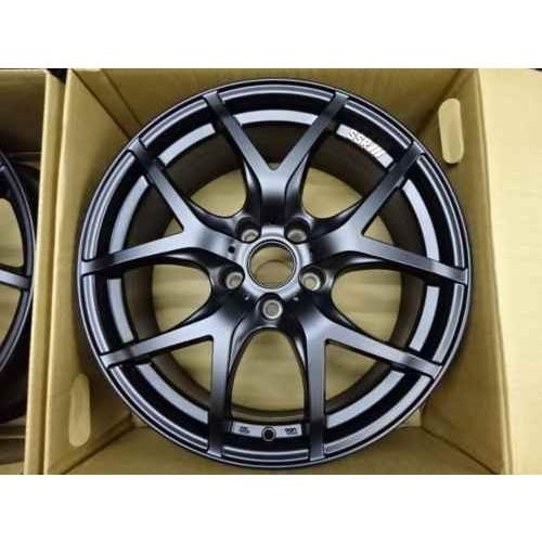 SSR SSR GTV03 18インチ 8.5J +22 114.3 5H フラットブラック 2本