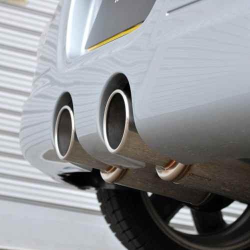 □ロッソモデロ マフラー コペン LA-L880K - JB-DET 砲弾マフラー