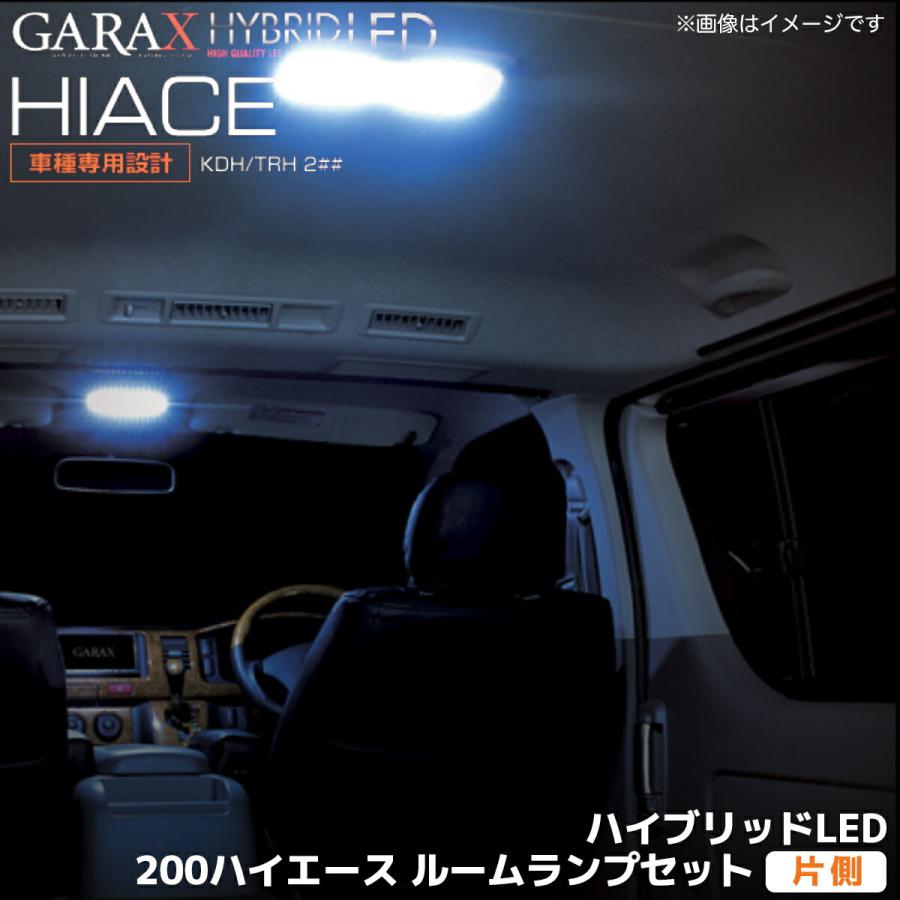 ハイエース 200 GARAX(ギャラクス) ハイブリッドLEDルームランプセット 