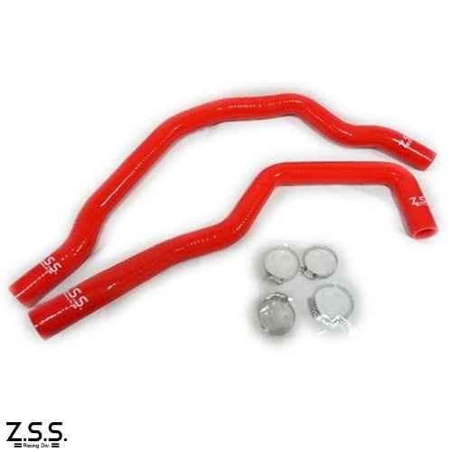 Z.S.S. シリコン ラジエターホース ホンダ AP1 S2000 F20C 赤色 レッド