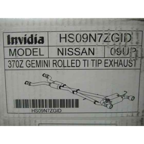 Invidia 日産 Z34 フェアレディZ 370Z 2009-2019年 GEMINIシリーズ