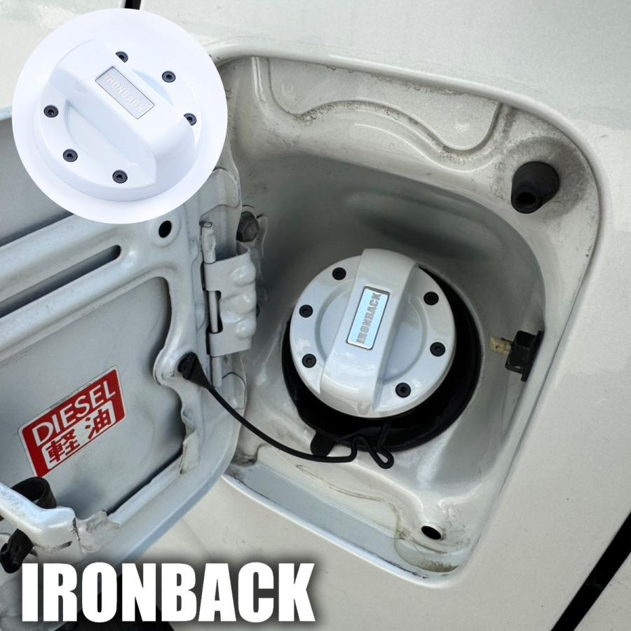 IRONBACK ハイエース 200系 ホワイト 白 9型 8型 7型 6型 5型 4型 3型