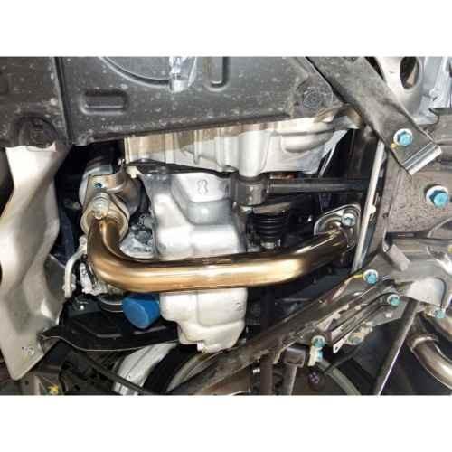 □ロッソモデロ マフラー S660 JW5 - センターパイプ 中間パイプ