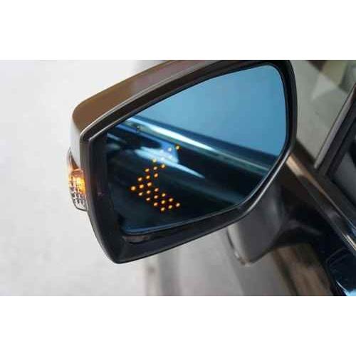 Axis parts アクシスパーツ LEDウィンカー付 ドアミラー ブルー