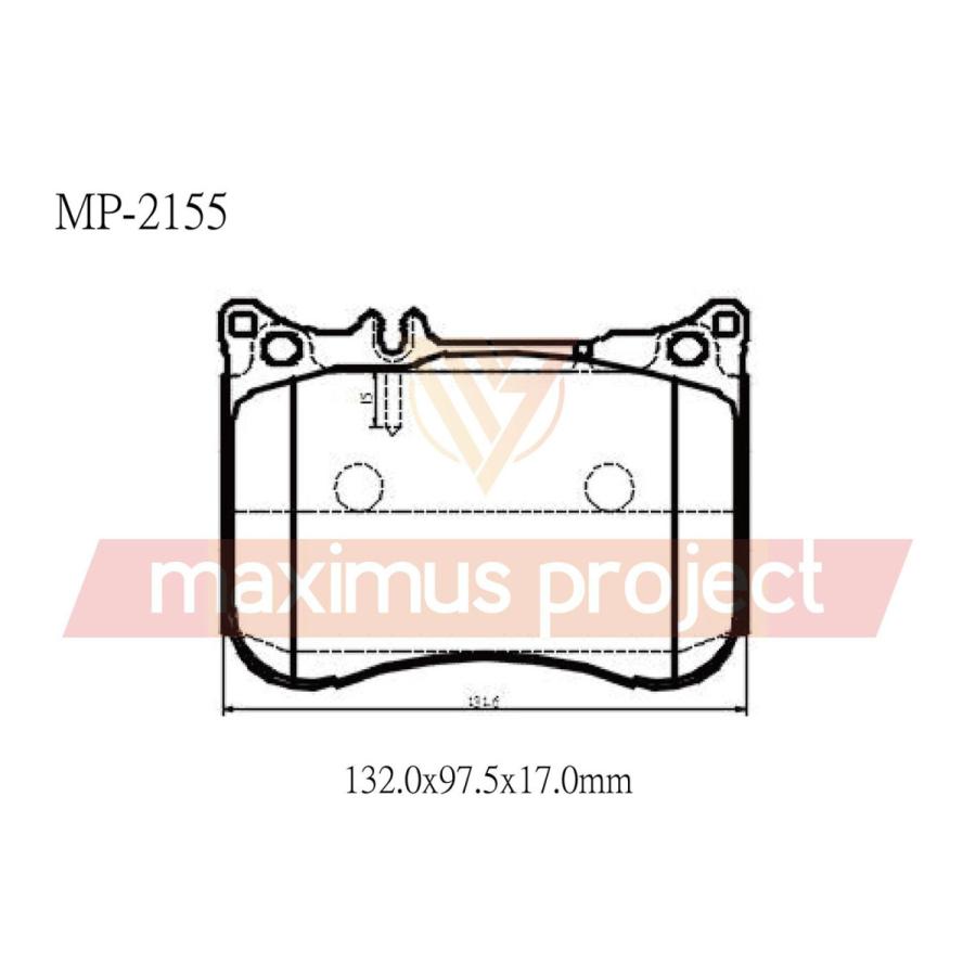 Z.S.S. MP ブレーキパッド CS スポーツタイプ フロント用 メルセデス ベンツ R231 SL350 W217 S400 W222 S300h S400 S550 W257 CLS53｜gekiyasumaou｜03