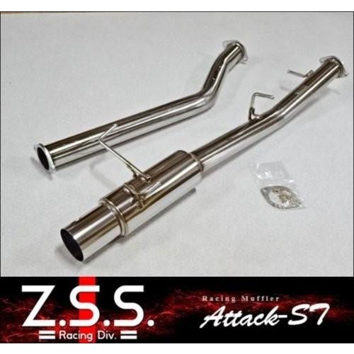 Z.S.S. □Z.S.S. Attack-ST ストレート 砲弾 マフラー S14 シルビア