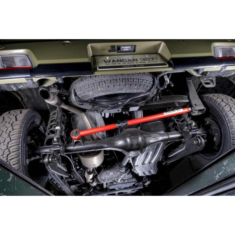 WANGAN357 S700V S710V ハイゼットカーゴ S700W S710W アトレー リア ラテラルロッド 調整式 ターンバックル 車高アップ車両対応の画像