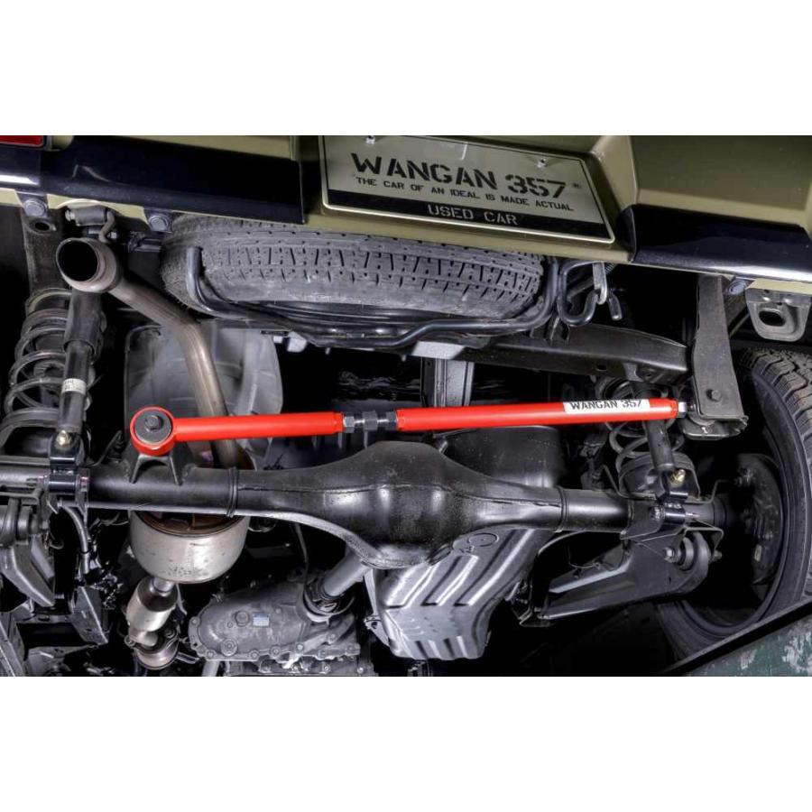 WANGAN357 S700V S710V ハイゼットカーゴ S700W S710W アトレー リア ラテラルロッド 調整式 ターンバックル 車高アップ車両対応の画像