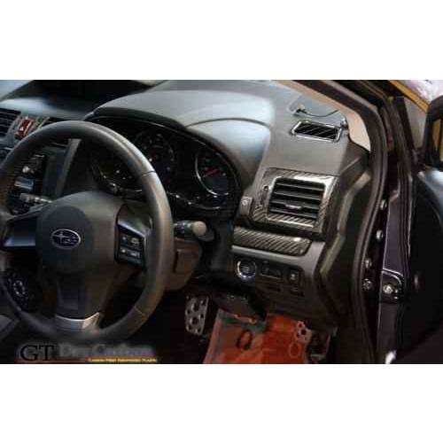 Axis parts アクシスパーツ GT ドライカーボン エアコンカバー2点