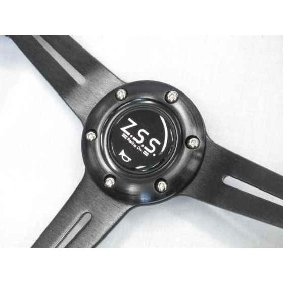 Z.S.S. フラットコーン スポーツ ステアリング Type-D3 φ350 スエード