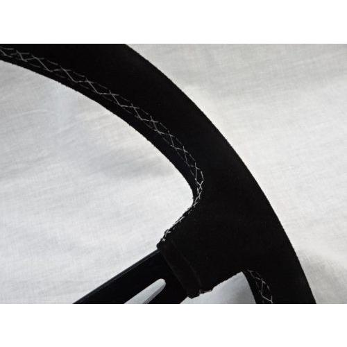 Z.S.S. ディープコーン スポーツ ステアリング Type-D2 φ35 スエード調