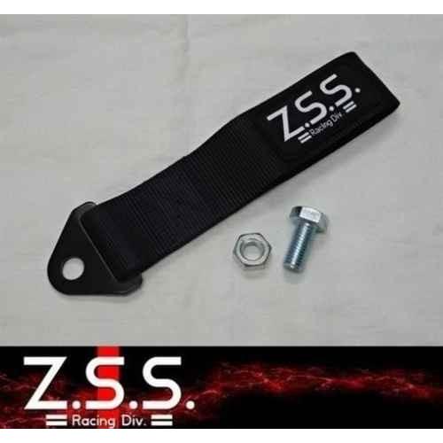Z.S.S. Racing TOW STRAP トーストラップ ブラック 黒 牽引 Z.S.S. Racing TOW STRAP トーストラップ ブラック 黒 牽引