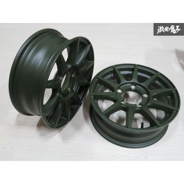 CST Z.S.S.特注 アーミー グリーン！ ZERO-1 HYPER XJ 16インチ 5.5J +