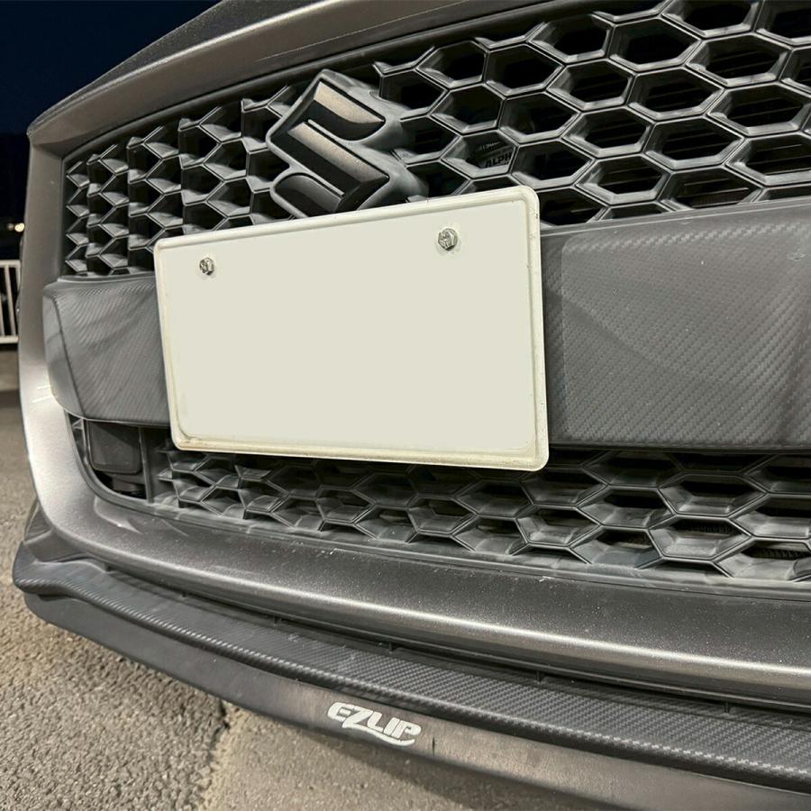 ZIP TUNE スズキ スイフトスポーツ ZC33S スチール ナンバープレート