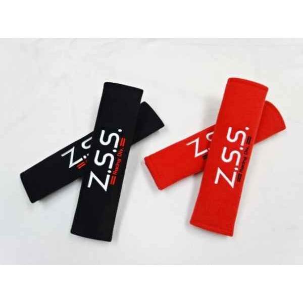 Z.S.S. Racing Div. シートベルトパッド ショルダーパッド ブラック 黒
