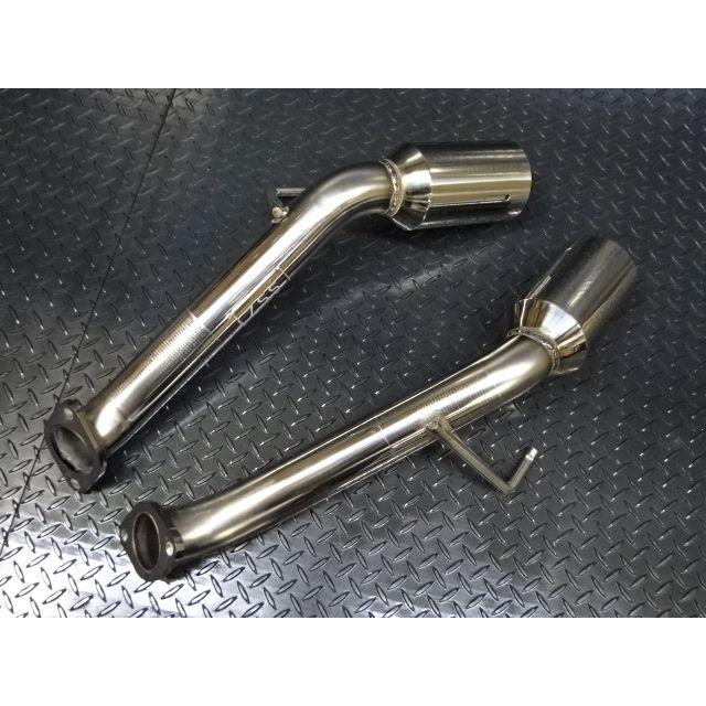 Z34ステンレス製リアストレートマフラー Z.S.S. HZ34 Z34 370Z フェアレディZ Attack-ST ストレート マフラー