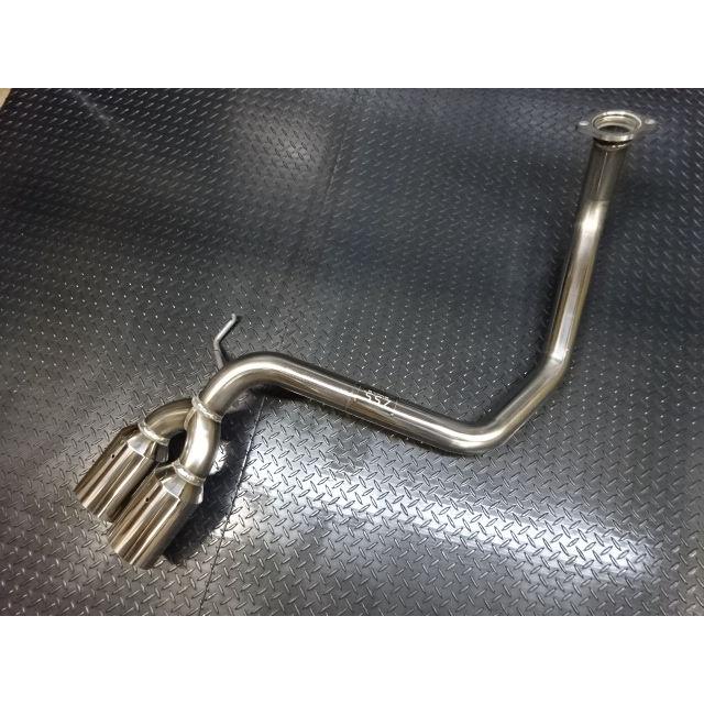 FJクルーザー GSJ15W ZSS マフラー　車検非対応 Z.S.S. Attack-ST GSJ15W FJクルーザー 右側 デュアル出し マフラー