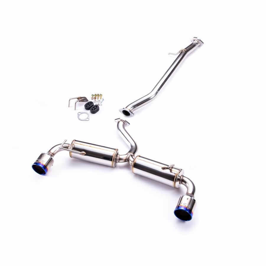Z.S.S. GXPA16 GRヤリス マフラー 左右出し チタンテール RZ RC ターボ