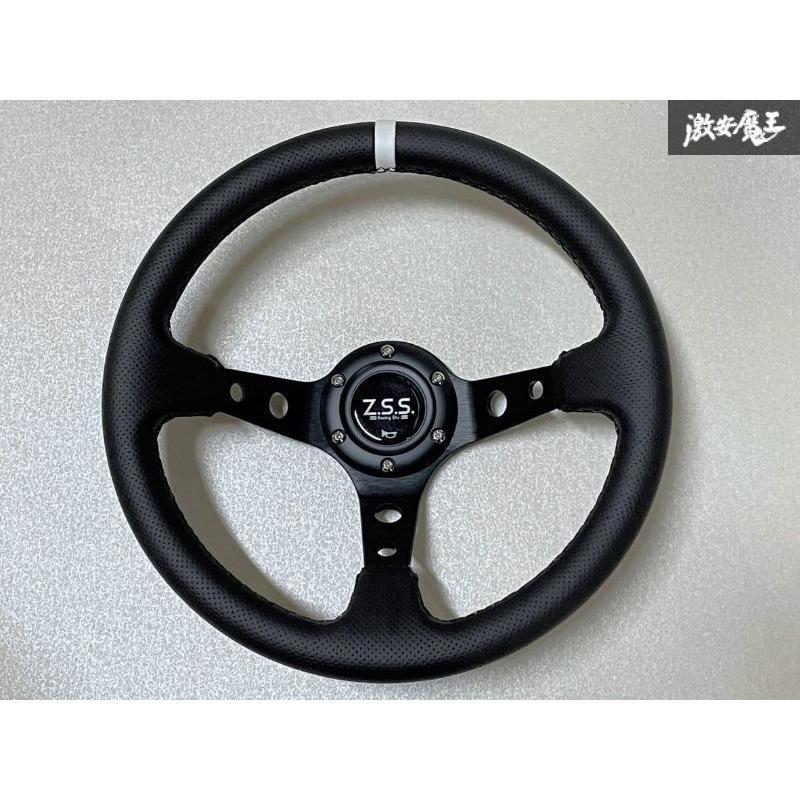 Z.S.S. ディープコーン スポーツ ステアリング 320φ 320mm パンチング