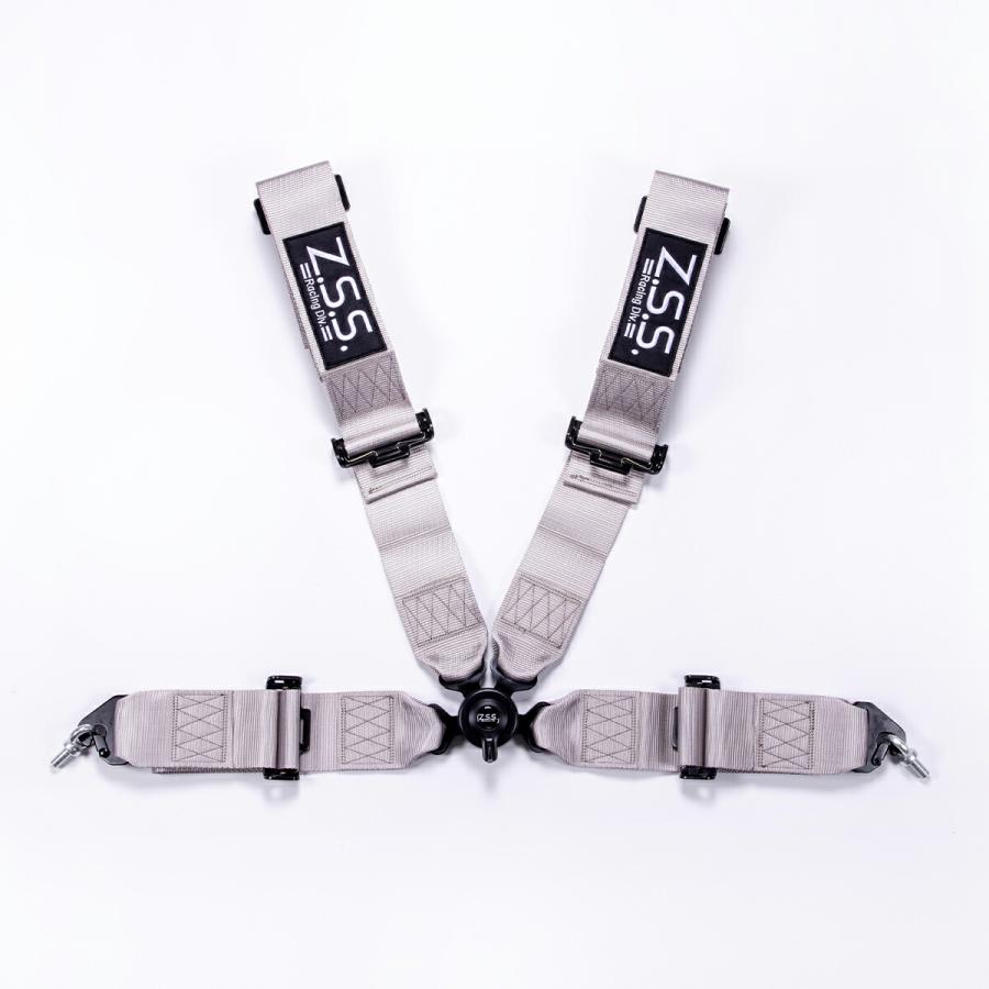 Z.S.S. 3インチ シートベルト 4点式 カムロック レーシングハーネス