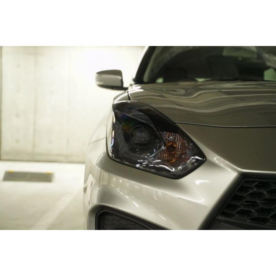 Z.S.S. ZC33S スイフト スイフトスポーツ スモーク ヘッドライトカバー