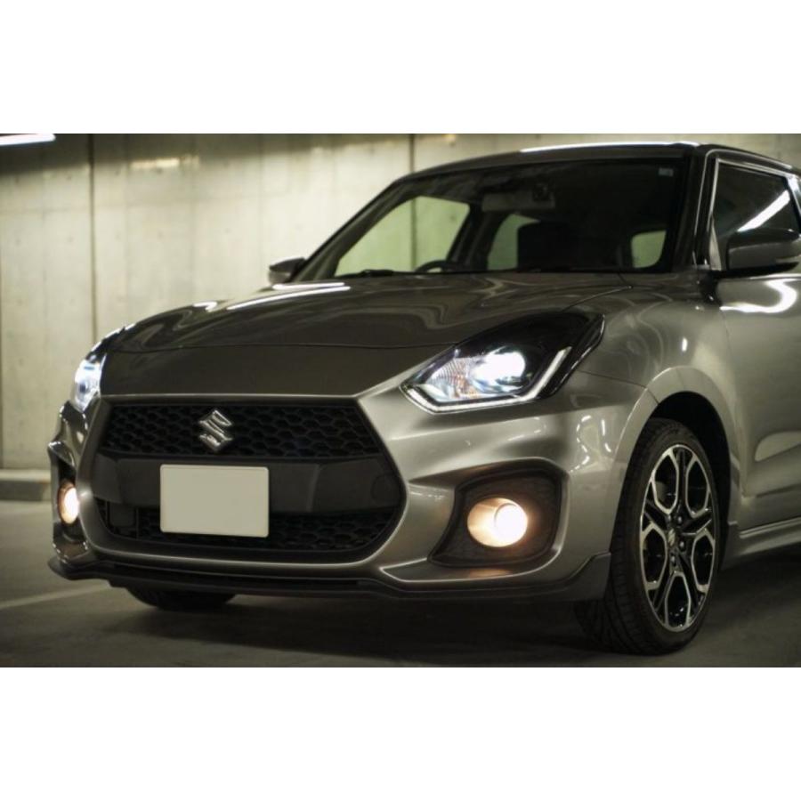 Z.S.S. ZC33S スイフト スイフトスポーツ スモーク ヘッドライトカバー
