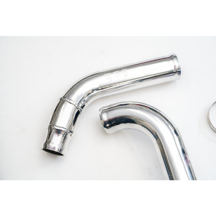 L880Kコペン メーカー不明アルミ製インテークパイプ Z.S.S. L880K コペン アルミ エアインテーク パイピングキット