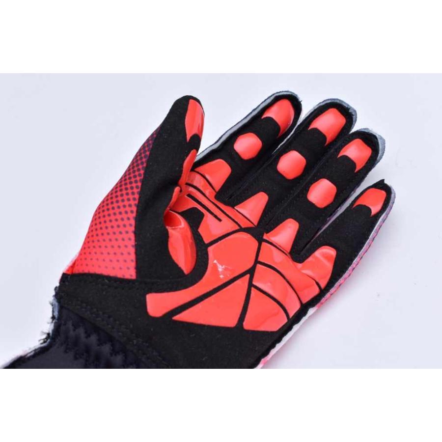 Z.S.S. レーシンググローブ Gloves 成人用 Lサイズ ブラック×レッド