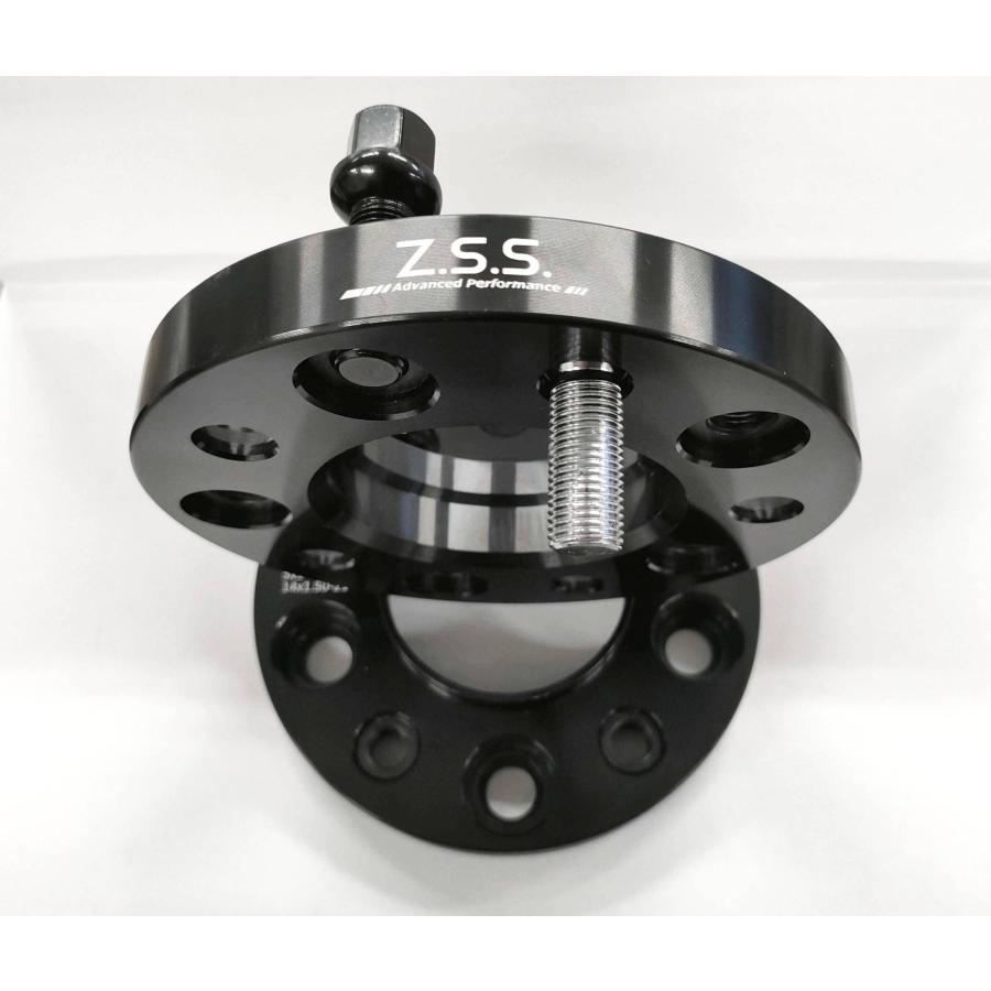 Z.S.S. AP ハブ一体型 21mm ベンツ W463A用 PCD130 5穴 5x130 84.1φ 別止め ワイドトレッド スペーサー ボルト付き W463 Gクラス ゲレンデ Benz |  | 06