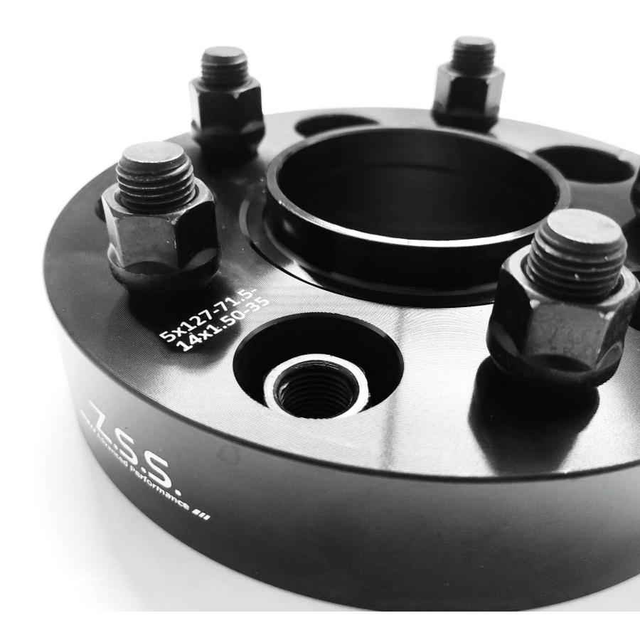 Z.S.S. AP 35mm PCD127 5穴 5x127 ハブ径 71.5φ ハブ一体型 ワイド