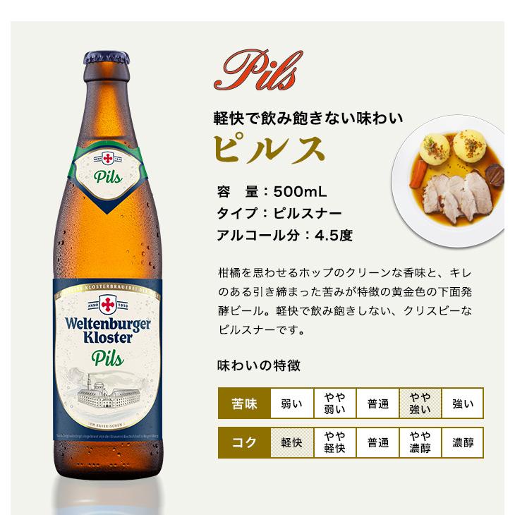 ビール ドイツビール ヴェルテンブルガー 飲み比べ セット 500mL 6本 〜 父の日 お中元 お歳暮 ドイツ 世界最古 ギフト プレゼント オクトーバーフェスト｜gekkeikan｜12