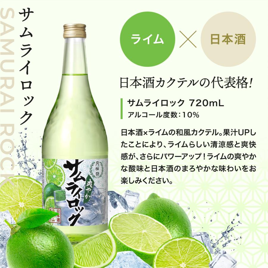 季節 限定 お中元 リキュール 日本酒 ロック 飲み比べ セット 720mL 