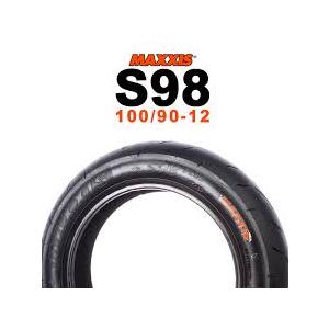 MAXXIS（マキシス） 【新品】前後セット S98 PLUS 100/90-12 フロント 