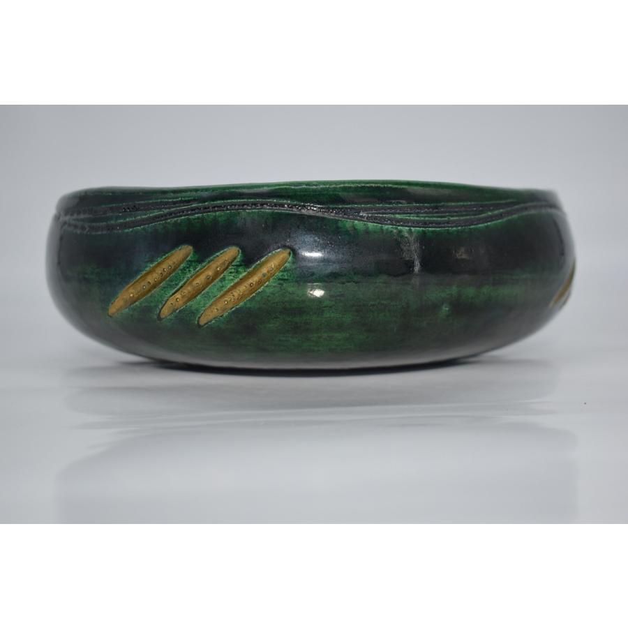 茶道具 青楽 灰器 風炉用 無印 (2) t 茶道 05-6516 : 月香園