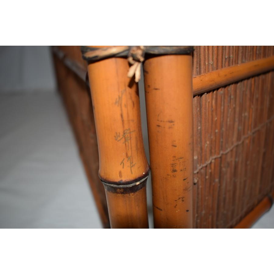 茶道具 銘竹風炉先 風先 竹峰作