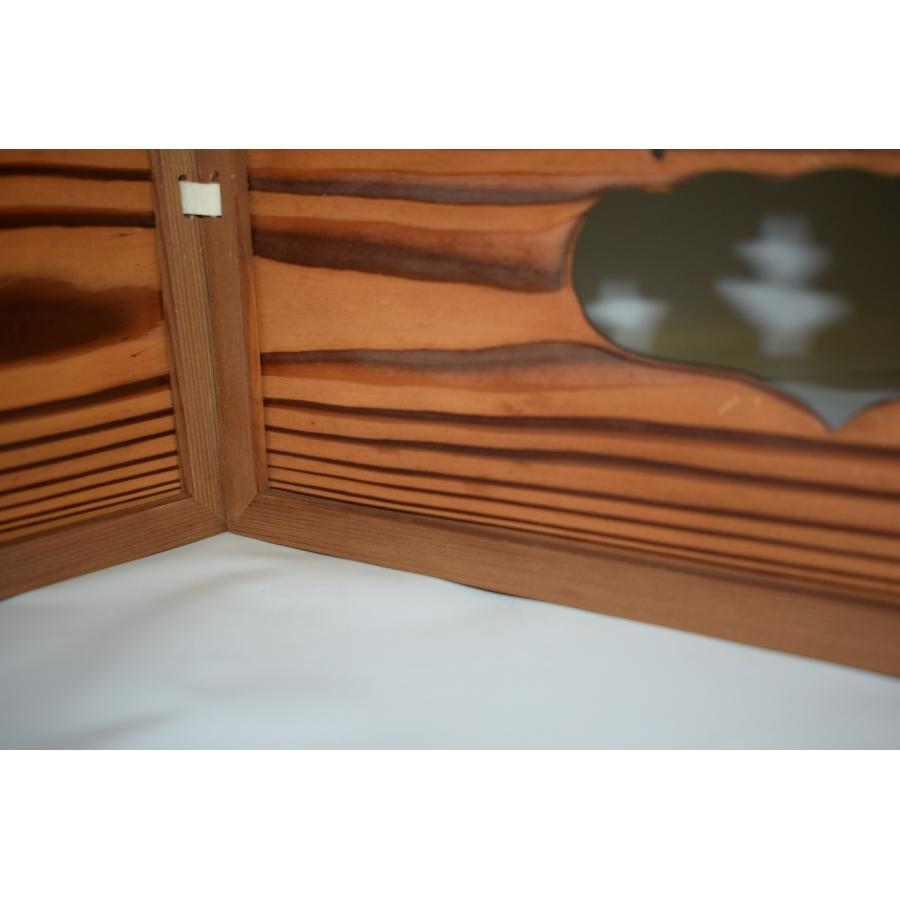 茶道具 風炉先 杉縁 桐ツボツボ透 京間用 風炉先屏風 茶道 07 茶道具 風炉先 杉縁 桐ツボツボ透 京間用 風炉先屏風 茶道 07