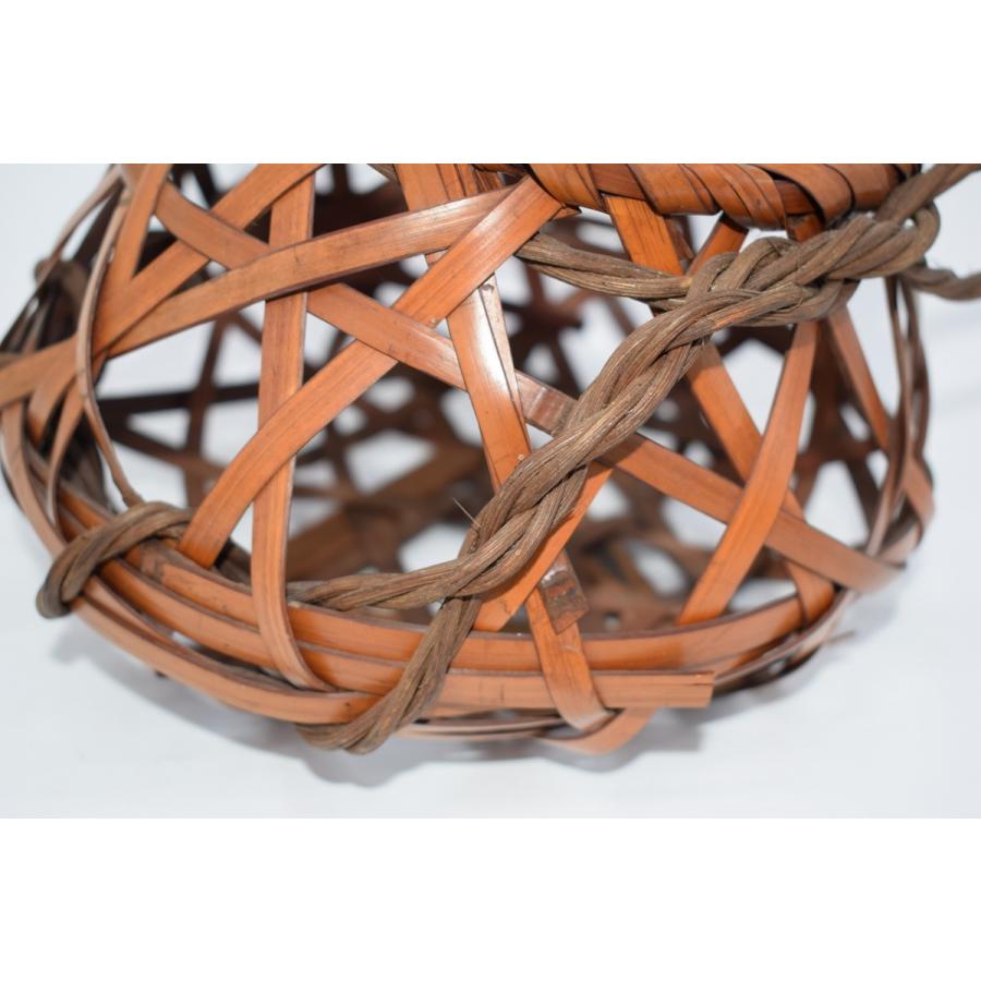 蔵出し　カゴ花入 蔵出しカゴ花入