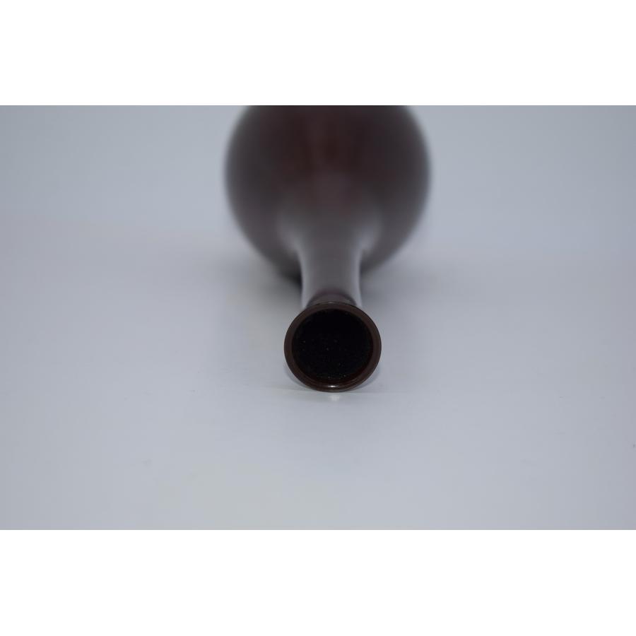 花入 唐銅 古銅 花瓶 茶道 08-9404 注)画像は見本です : 月香園
