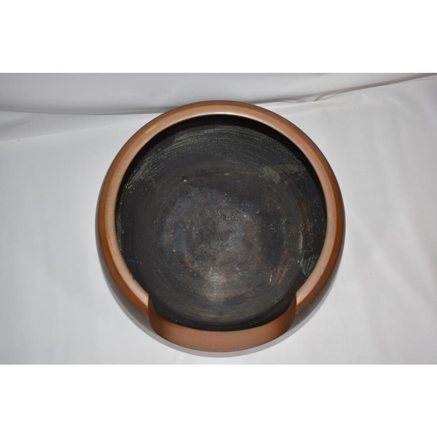 茶道具 唐銅 大西風炉 尺一.五 藤田 宗勝 作 茶道 10-3906 : 月香園