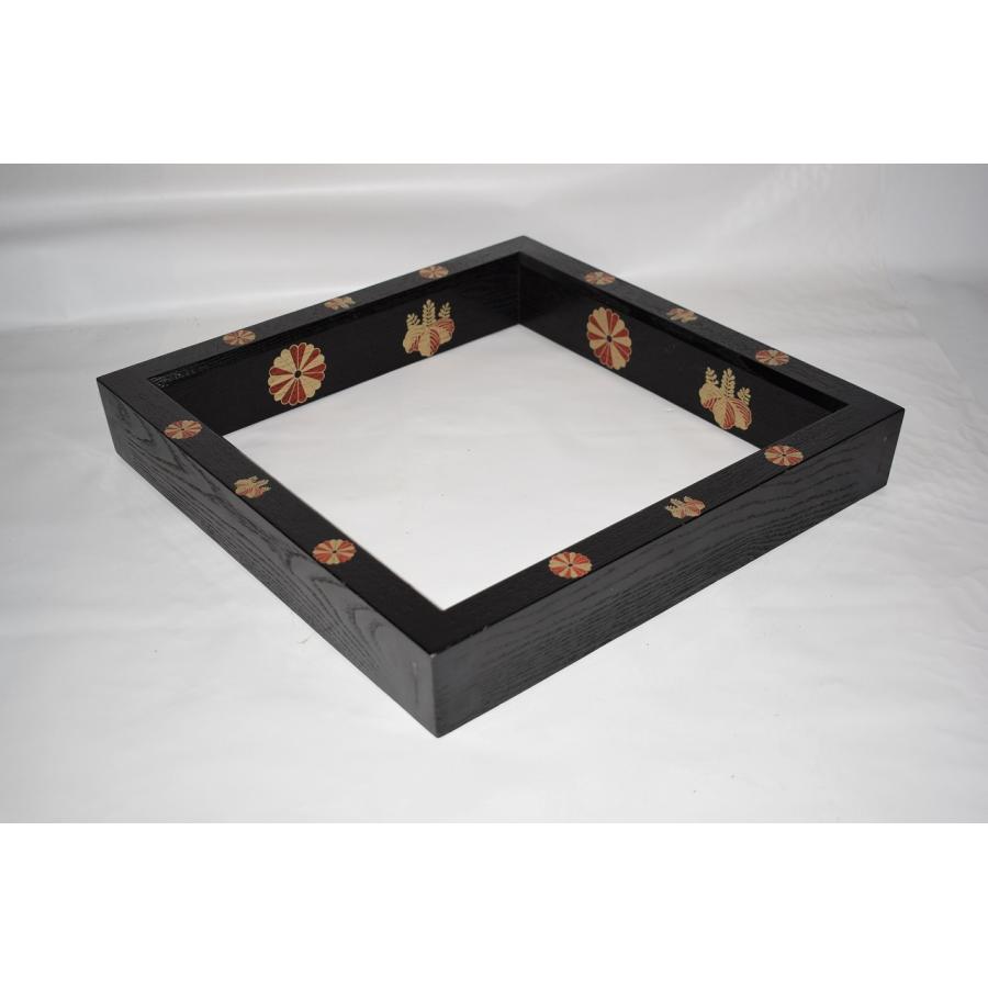 炉縁 高台寺蒔絵 輪島塗 一后造 共箱、共布あり 炉縁 高台寺蒔絵