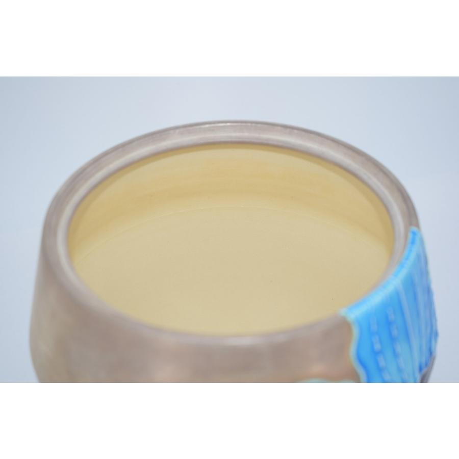 茶道具 鵬雲斎好 銀叩 蘭絵 水指 御室窯 作 茶道 14-4612 : 月 茶道具 鵬雲斎好 銀叩 蘭絵 水指 御室窯 作 茶道 14-4612 : 月
