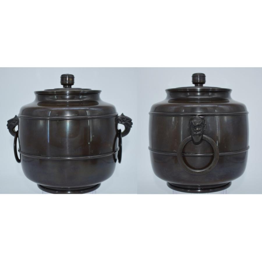 茶道具 唐銅 皆具 水指 正晴堂 勘渓 作 茶道 14-5201 : 月香園 茶道具 唐銅 皆具 水指 正晴堂 勘渓 作 茶道 14-5201 : 月香園