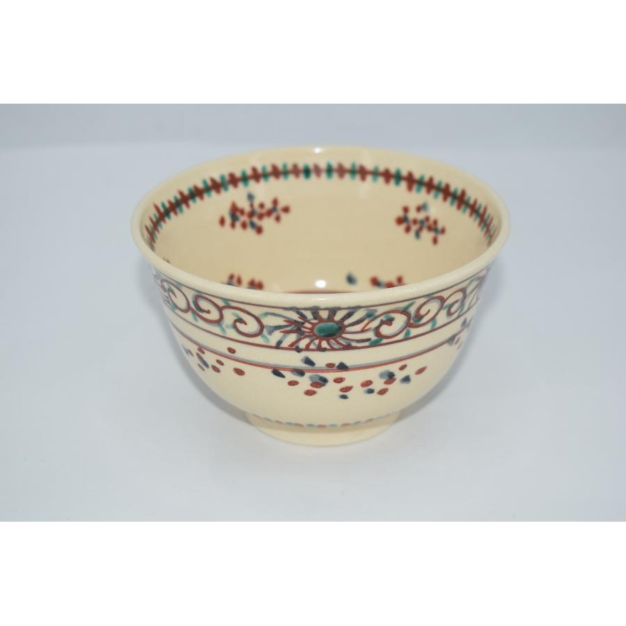 茶道具 抹茶茶碗 紅安南 寿の字 茶碗 井原 瑞雲 作 茶道 18-7401 茶道具 抹茶茶碗 紅安南 寿の字 茶碗 井原 瑞雲 作 茶道 18-7401