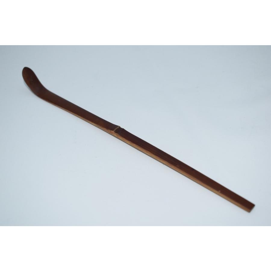 茶道具 茶杓 煤竹 （4） t 茶道 19-3714 : 月香園アウトレット店