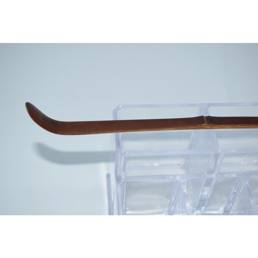 茶道具 茶杓 煤竹 （4） t 茶道 19-3714 : 月香園アウトレット店