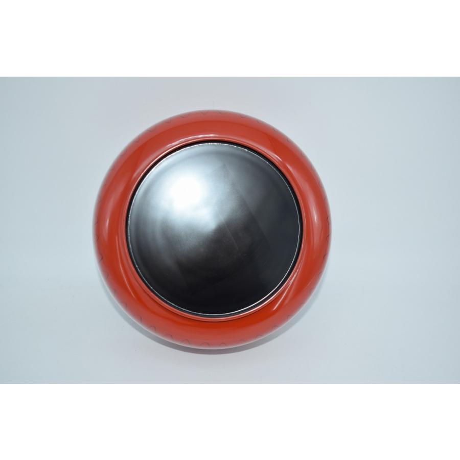 茶道具 菓子器 朱 網目 喰籠 掛子付 堀川 蒼雲 作 茶道 23-5702 : 月