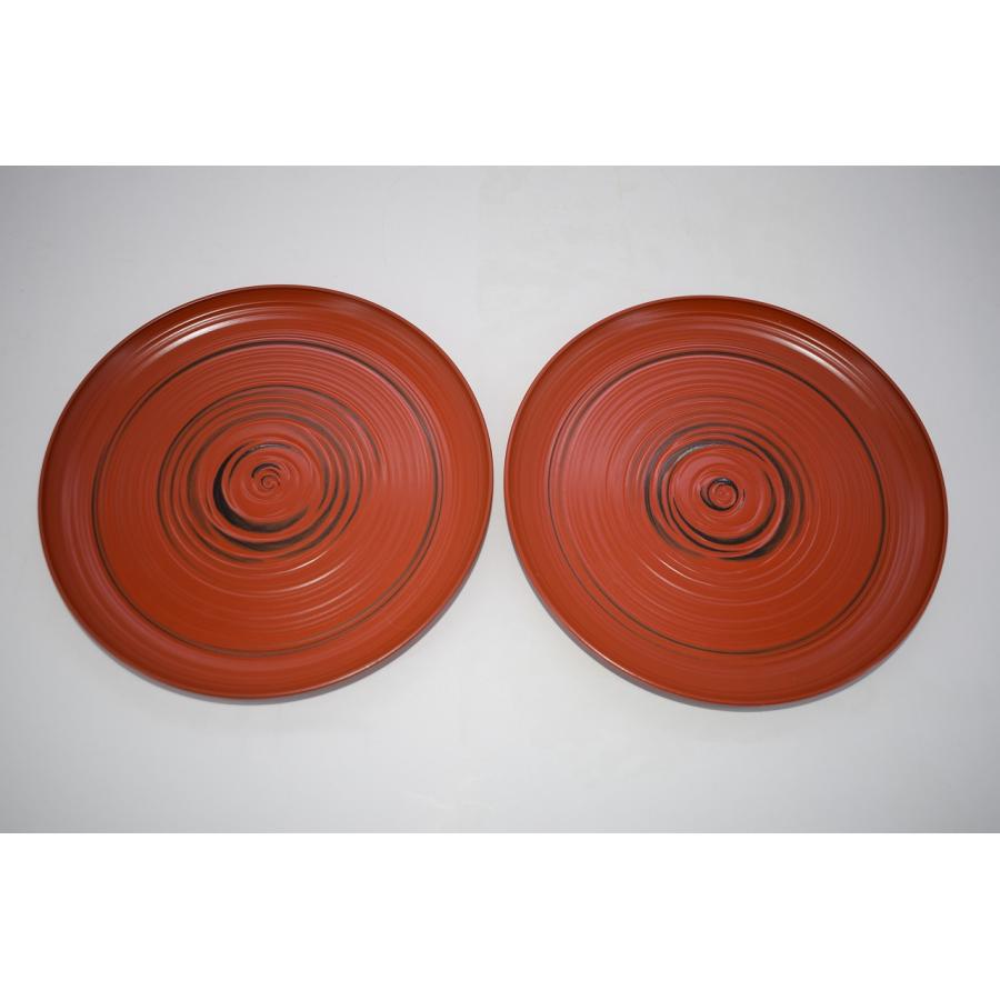 鉢 菓子器 銘々皿 朱塗 渦紋 4客 樹脂製 茶道 23-9202 : 月香園