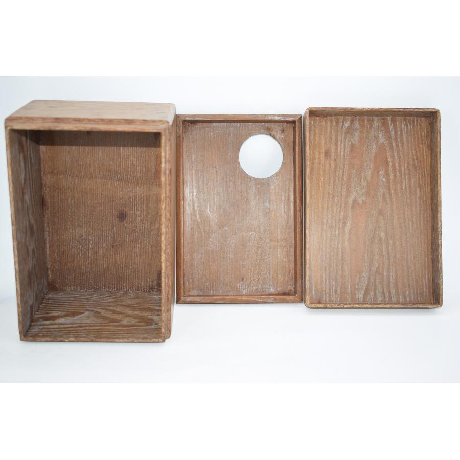 桑茶箱② 栗山園オンライン通販部 / 【出物】 桑利休茶箱 一斎