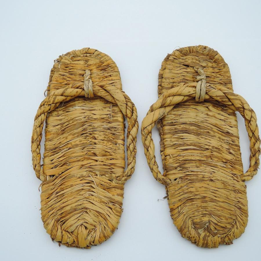 茶道具 露路わらじ草履竹皮製 10足